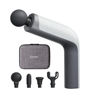 Massage Gun Deep Tissue Percussion Portable Lightweight 5 Speed Levels 4 Heads